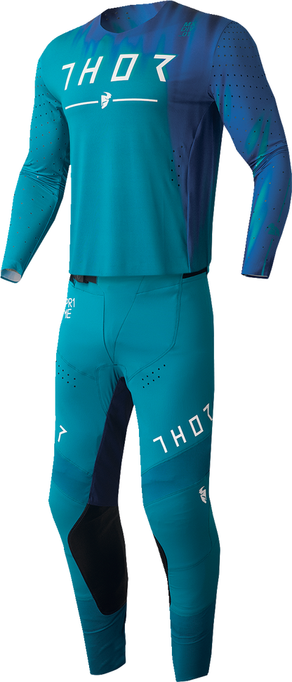 THOR Prime Freeze Jersey - Aqua/Navy - XL 2910-7459