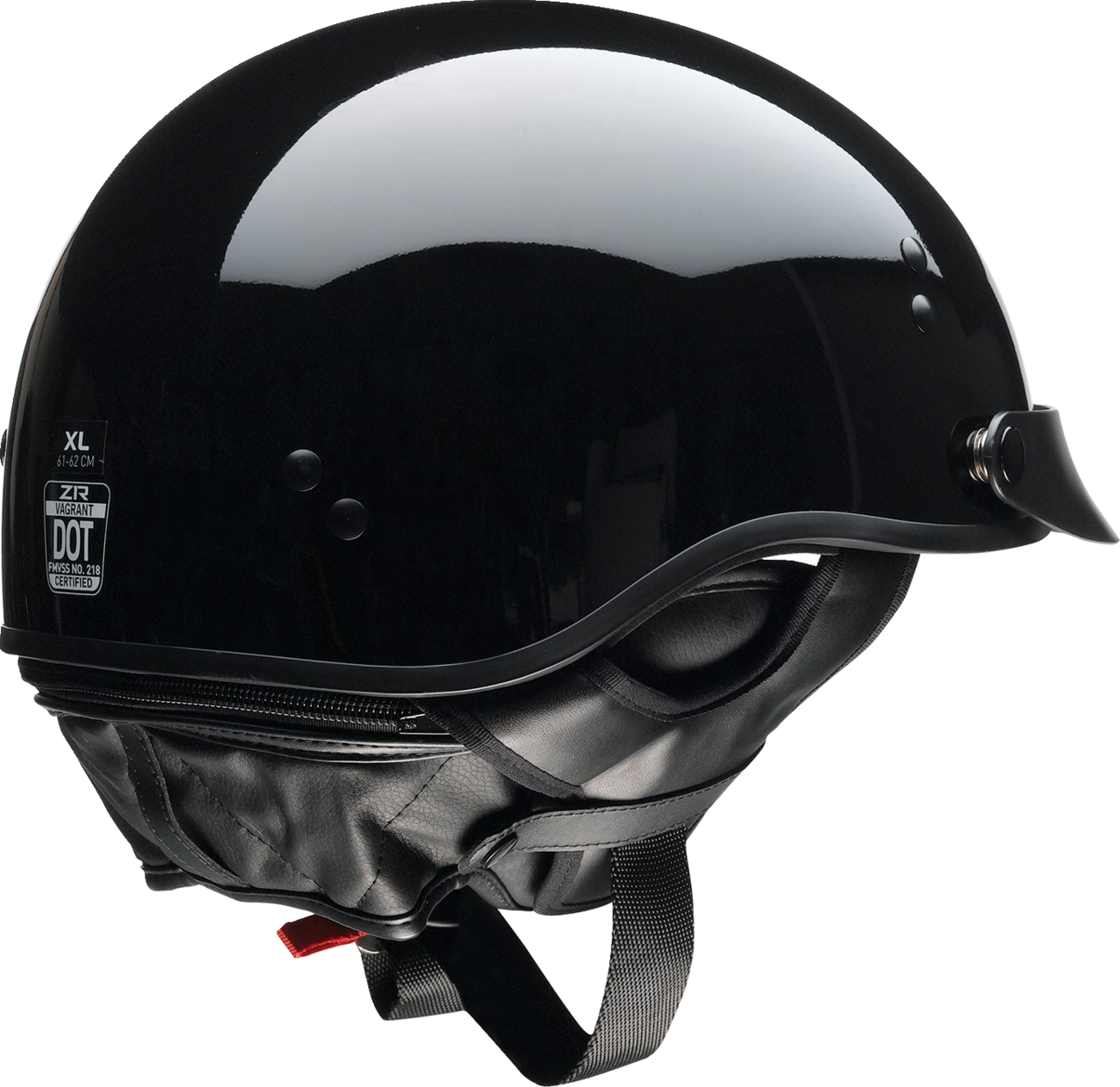 Z1R Vagrant NC Helmet - Black - Medium 0103-1368