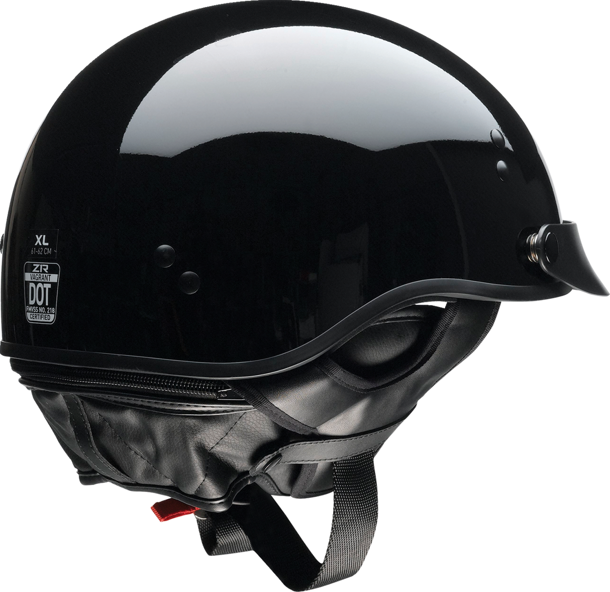 Z1R Vagrant NC Helmet - Black - Large 0103-1369