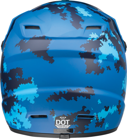 Z1R Youth Rise Helmet - Digi Camo - Blue - Medium 0111-1464