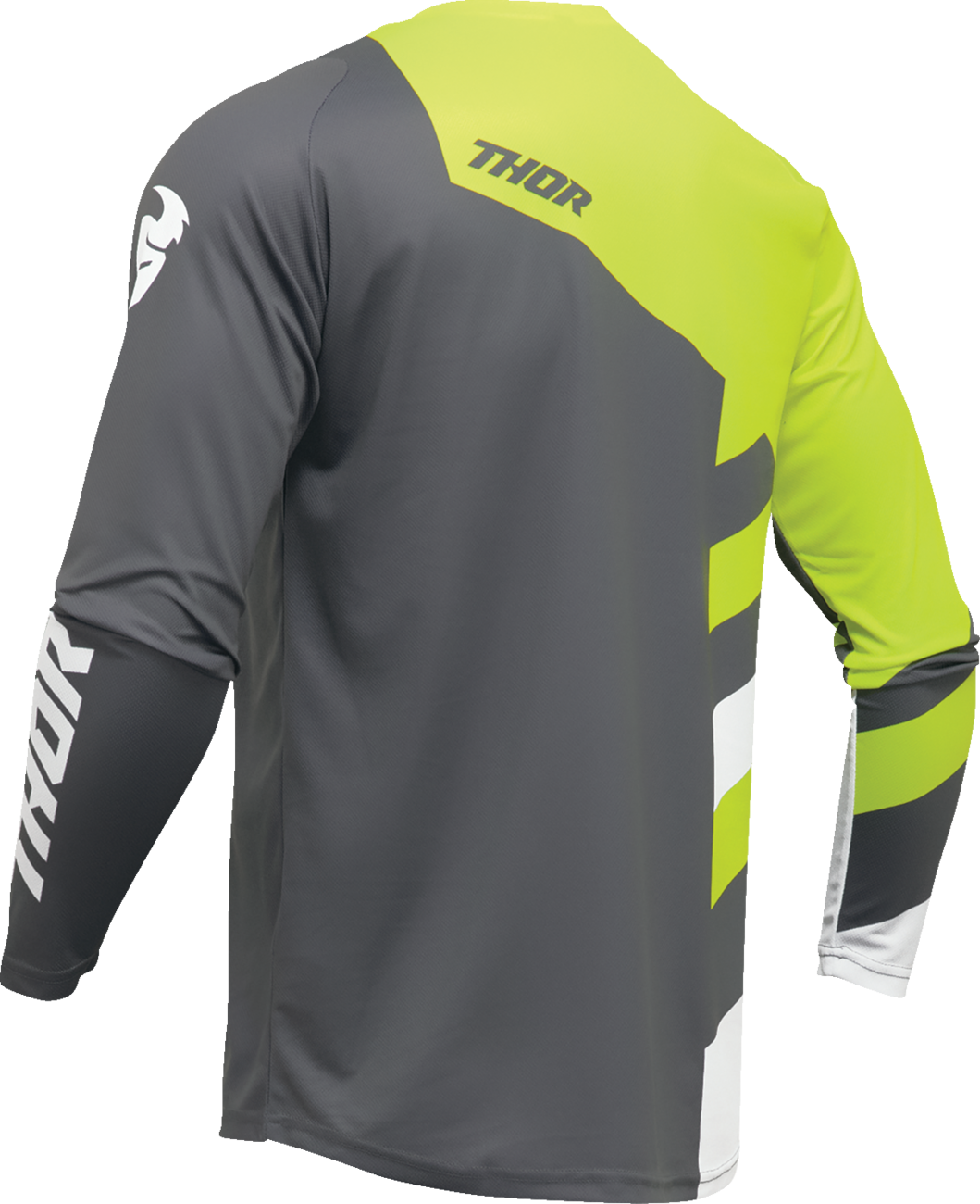 THOR Sector Checker Jersey - Gray/Acid - 4XL 2910-7600