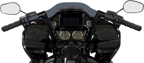 FAT BAGGERS INC. Handlebar - Flat Top - 12" - Black 606012-B