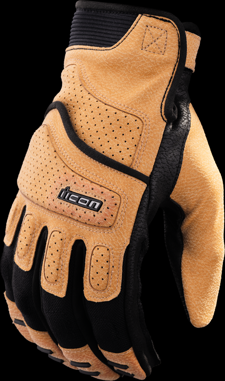 ICON Superduty3™ Gloves - Tan - Small 3301-4600