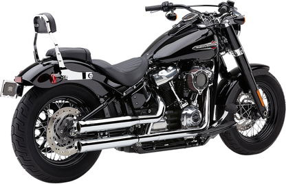 COBRA Neighbor Hater Mufflers for Softail 2018-2022  Chrome 6047