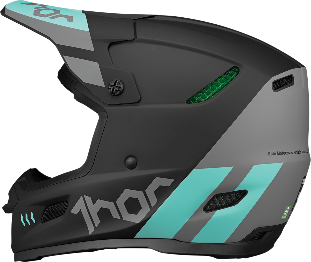 THOR Reflex Helmet - Cube - MIPS - Black/Mint - XS 0110-7449