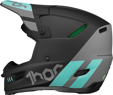 THOR Reflex Helmet - Cube - MIPS - Black/Mint - 2XL 0110-7454