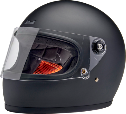 Casco BILTWELL Gringo S - Negro plano - Pequeño 1003-201-502 