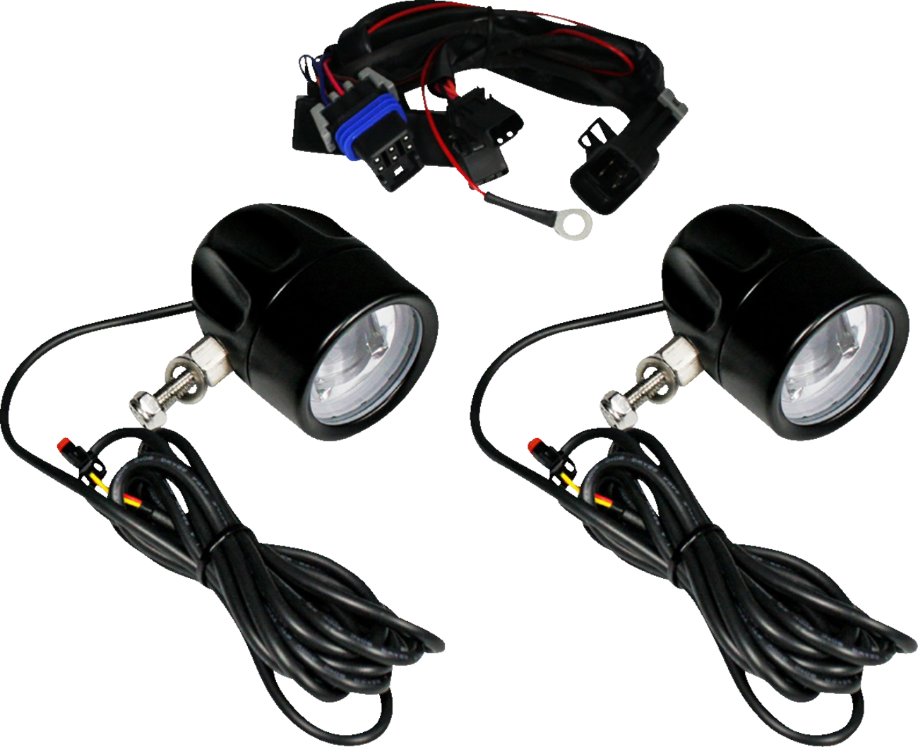 CUSTOM DYNAMICS Fog Light - Black PB-FOG-CHAL-B