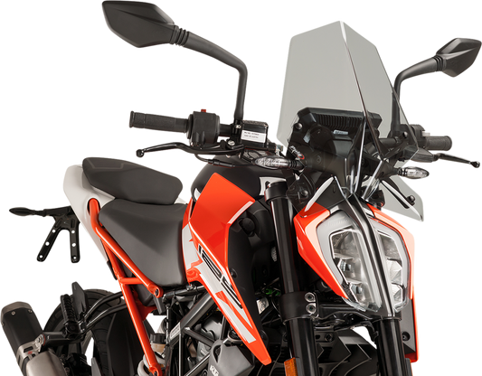 PUIG HI-TECH PARTS New Generation Windscreen - Smoke - KTM 9514H