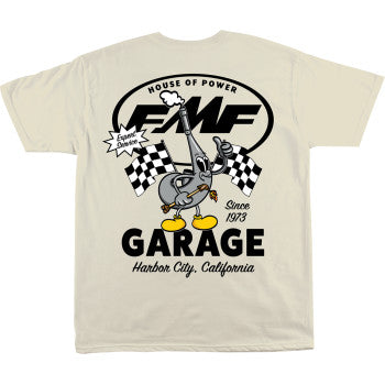 FMF Garage T-Shirt - Natural - XL FA25118901NATXL