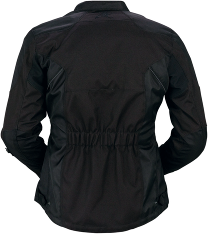 Z1R Women's Zephyr Jacket - Black - 3XL 2822-0989