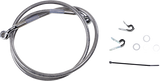 DRAG SPECIALTIES Línea de freno - Delantera - +2" - Acero inoxidable - XL 660310-2 