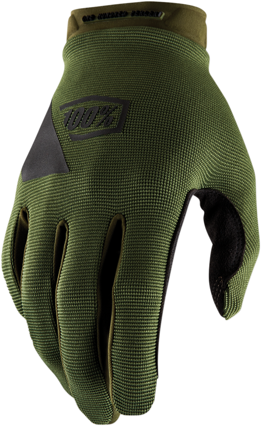 100% Ridecamp Gloves - Fatigue - Small 10011-00000