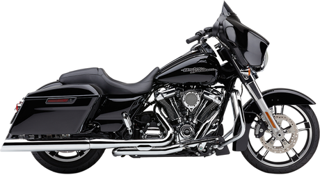 COBRA 909 Uppercut Mufflers for '95-'16 FL - Chrome 6268