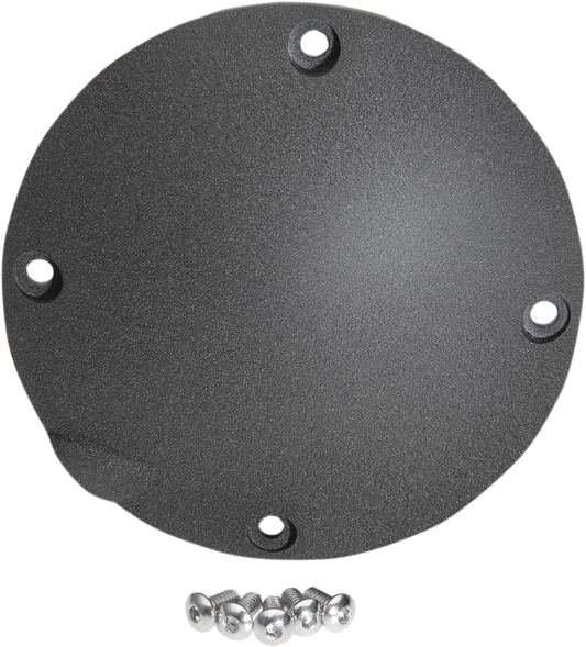 DRAG SPECIALTIES Derby Cover - Wrinkle Black 33-0016KWB