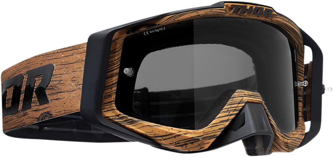 THOR Sniper Pro Goggles - Woody - Brown 2601-2223