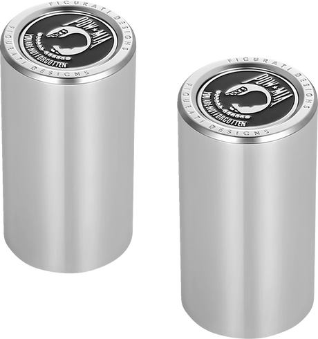 FIGURATI DESIGNS Docking Hardware Covers - POW MIA - Long - Stainless Steel FD50-DC-2545-SS