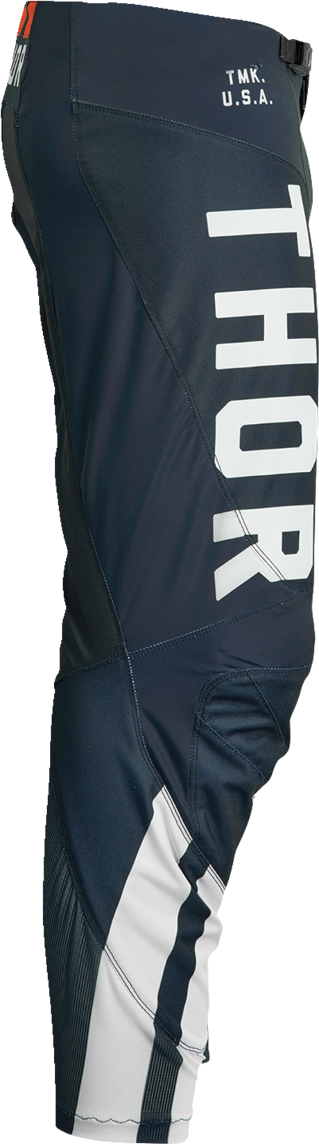 THOR Youth Pulse Combat Pants - Midnight/White/Orange - 18 2903-2249