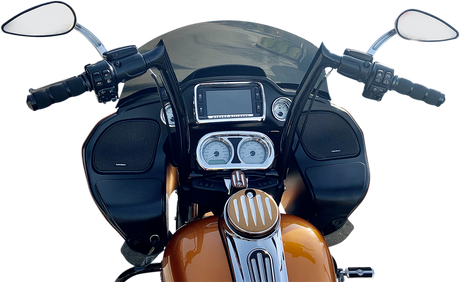 FAT BAGGERS INC. Handlebar - Pointed Top - 14" - Black 806014-B