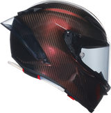 Casco AGV Pista GP RR - Carbono rojo - Pequeño 2118356002011S 