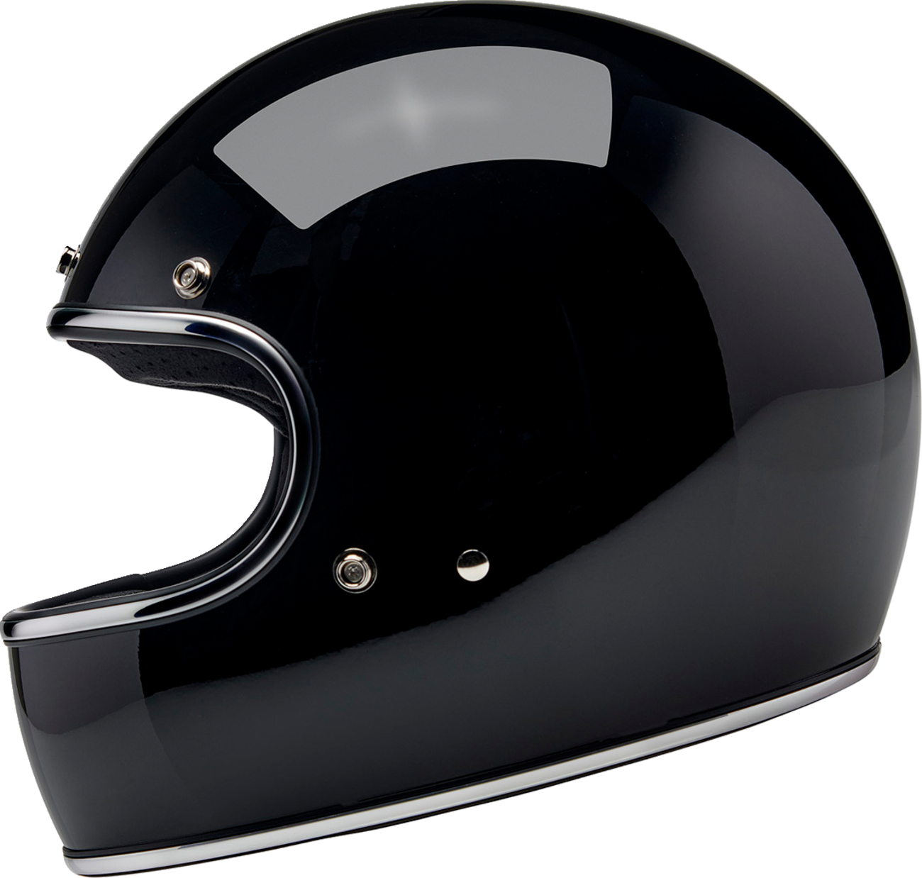 BILTWELL Gringo S Helmet - Gloss Black - Small 1003-101-502