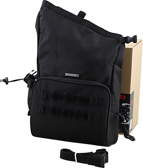 KURYAKYN Hoodrat Universal Swing Arm Bag - Black 5170