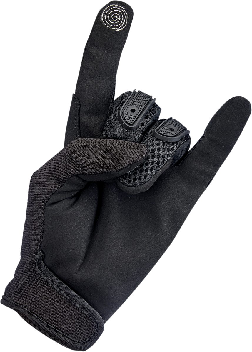 BILTWELL Anza Gloves - Black Out - Small 1507-0101-002