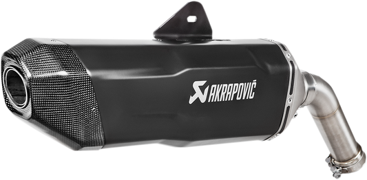 AKRAPOVIC Muffler - Black - Titanium F 750 /850 GS 2018-2023  S-B8SO8HFBFCTBL 1811-3510