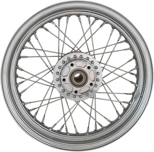 DRAG SPECIALTIES Front Wheel - Single Disc/ABS - Chrome - 16"x3.00" - '14+ 1200C/1200X N/F FXDWG MODELS 64551