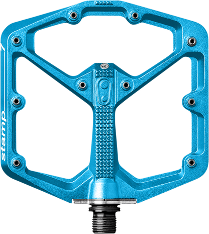 CRANKBROTHERS Stamp 7 Pedals - Large - Electric Blue 16635