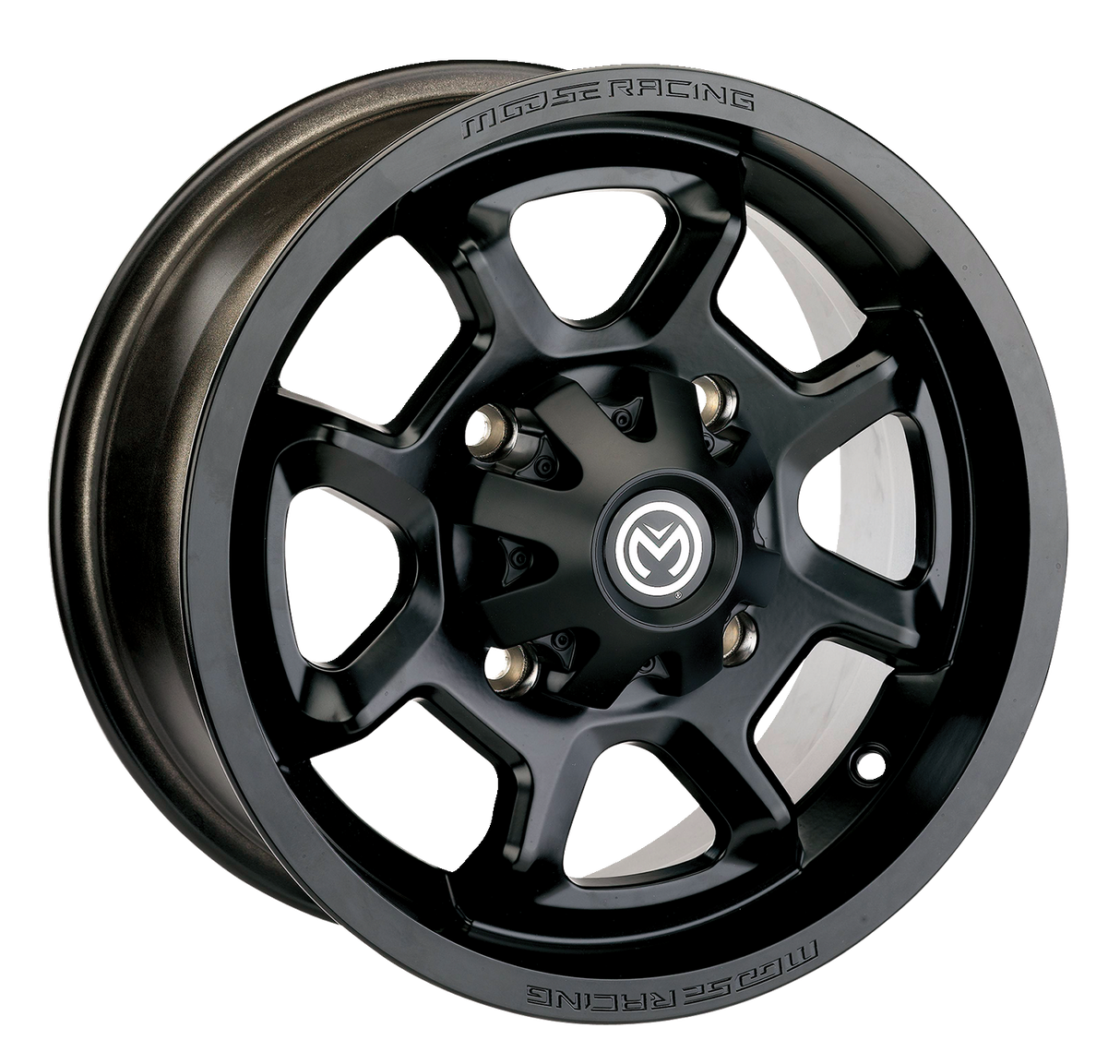 MOOSE UTILITY Wheel - 415X - Front/Rear - Black - 14x7 - 4/110 - 4+3 415MO147110MB4