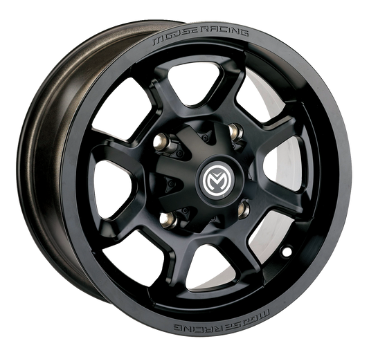 MOOSE UTILITY Wheel - 415X - Rear - Black - 12x8 - 4/110 - 4+4 415MO128110MB4