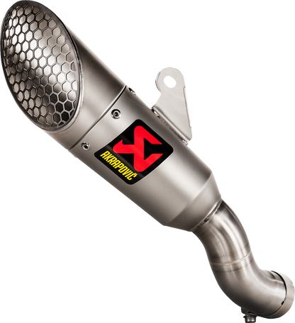 AKRAPOVIC Slip-On Line Muffler - Titanium End Cap YZF-R3/MT-03 2022-2024  S-Y3SO6-IVOSS 1811-4327