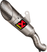 IN STOCK R3 AKRAPOVIC Slip-On Line Muffler - Titanium End Cap YZF-R3/MT-03 2022-2025  S-Y3SO6-IVOSS 1811-4327