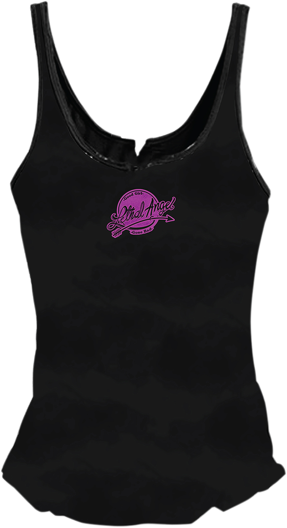 LETHAL THREAT Women's Most Wanted Tank Top - Black - 1XL LA205961X