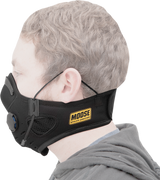 MOOSE UTILITY Rider Dust Mask - Black MEDMBLK