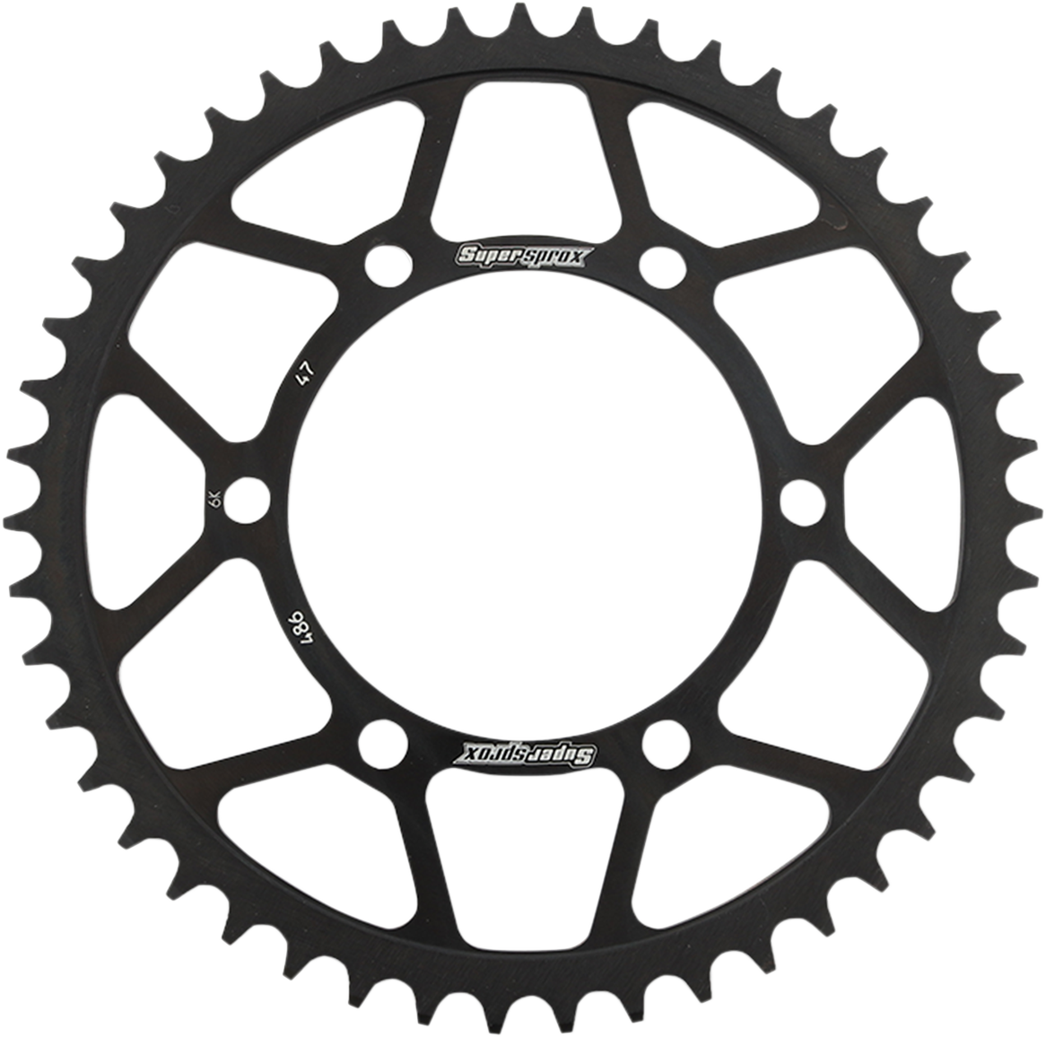 SUPERSPROX Rear Sprocket - 47 Tooth RFE-486-47-BLK