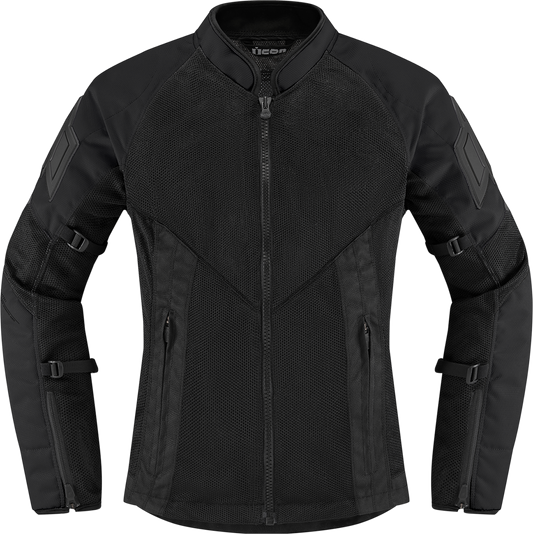 ICON Women's Mesh™ AF Jacket - Stealth - 2XL 2822-1488