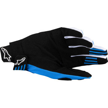 ALPINESTARS Techstar MX Gloves - Black/Blue - Large 3560125-17-L