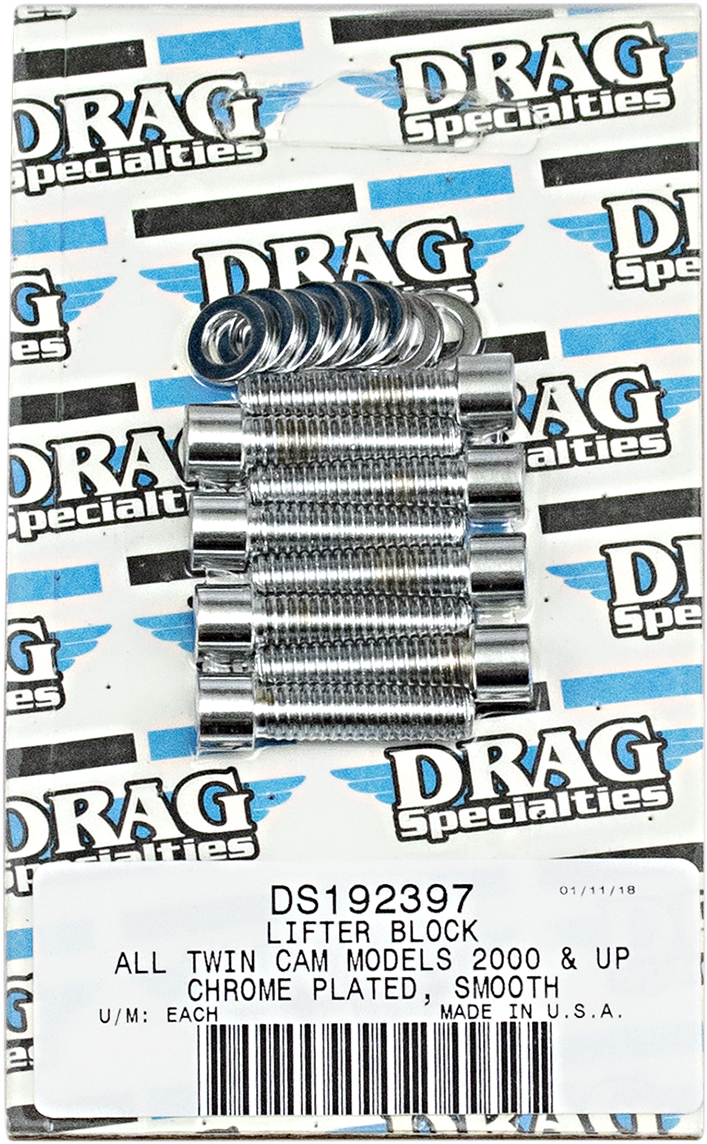 DRAG SPECIALTIES Socket-Head Smooth Lifter Bolt Kit - Twin Cam MK378S