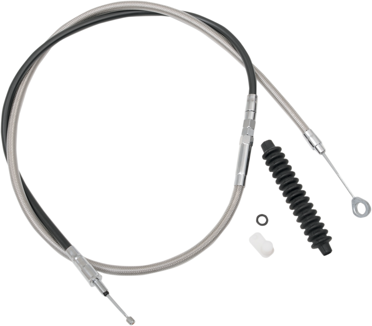 DRAG SPECIALTIES Clutch Cable - Braided 5321606HE