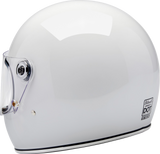 BILTWELL Gringo S Helmet - Gloss White - Large 1003-102-504