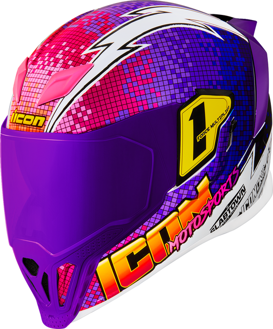 ICON Airflite™ Helmet - Quarterflash - Purple - 3XL 0101-14820