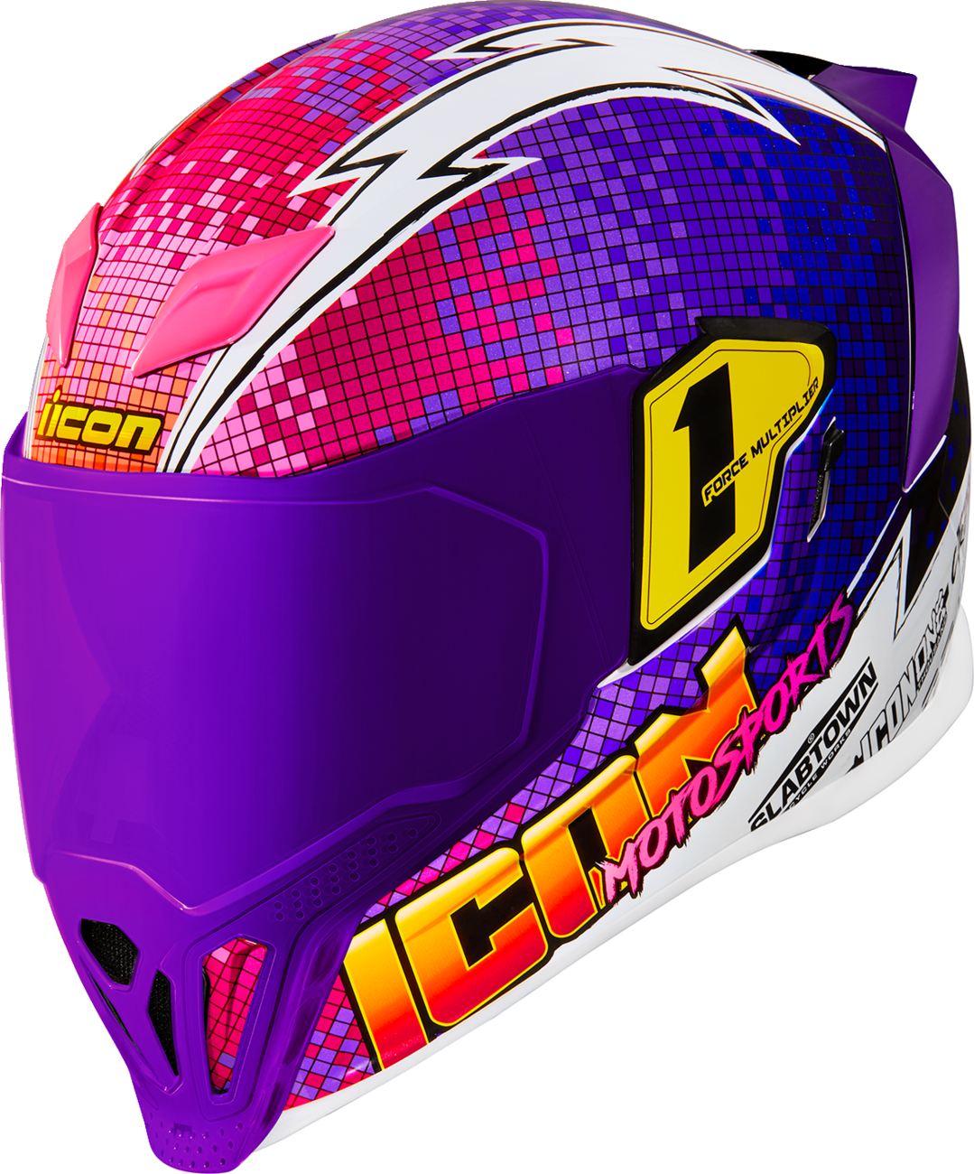 ICON Airflite™ Helmet - Quarterflash - Purple - 2XL 0101-14819
