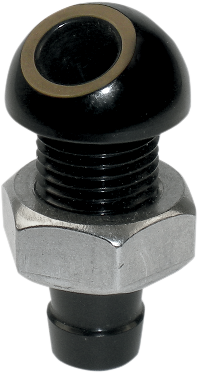 JETINETICS Fitting Bypass - 8mm - 45 Degree - Black 5028-8