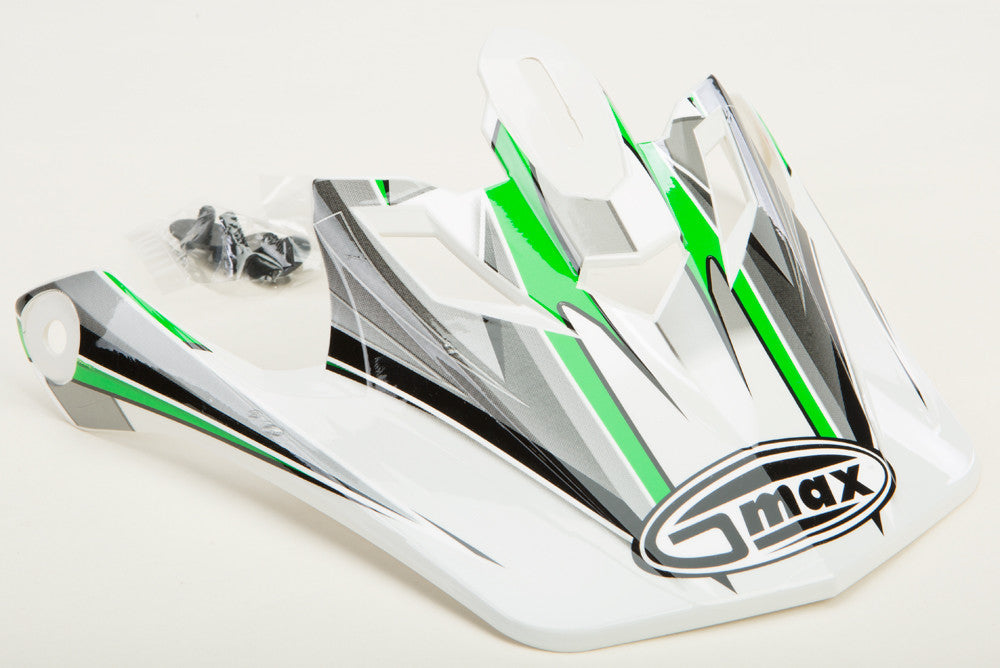 GMAX Gm-46x-1 Xs-S Core Visor White/Green/Silver/Black G980279