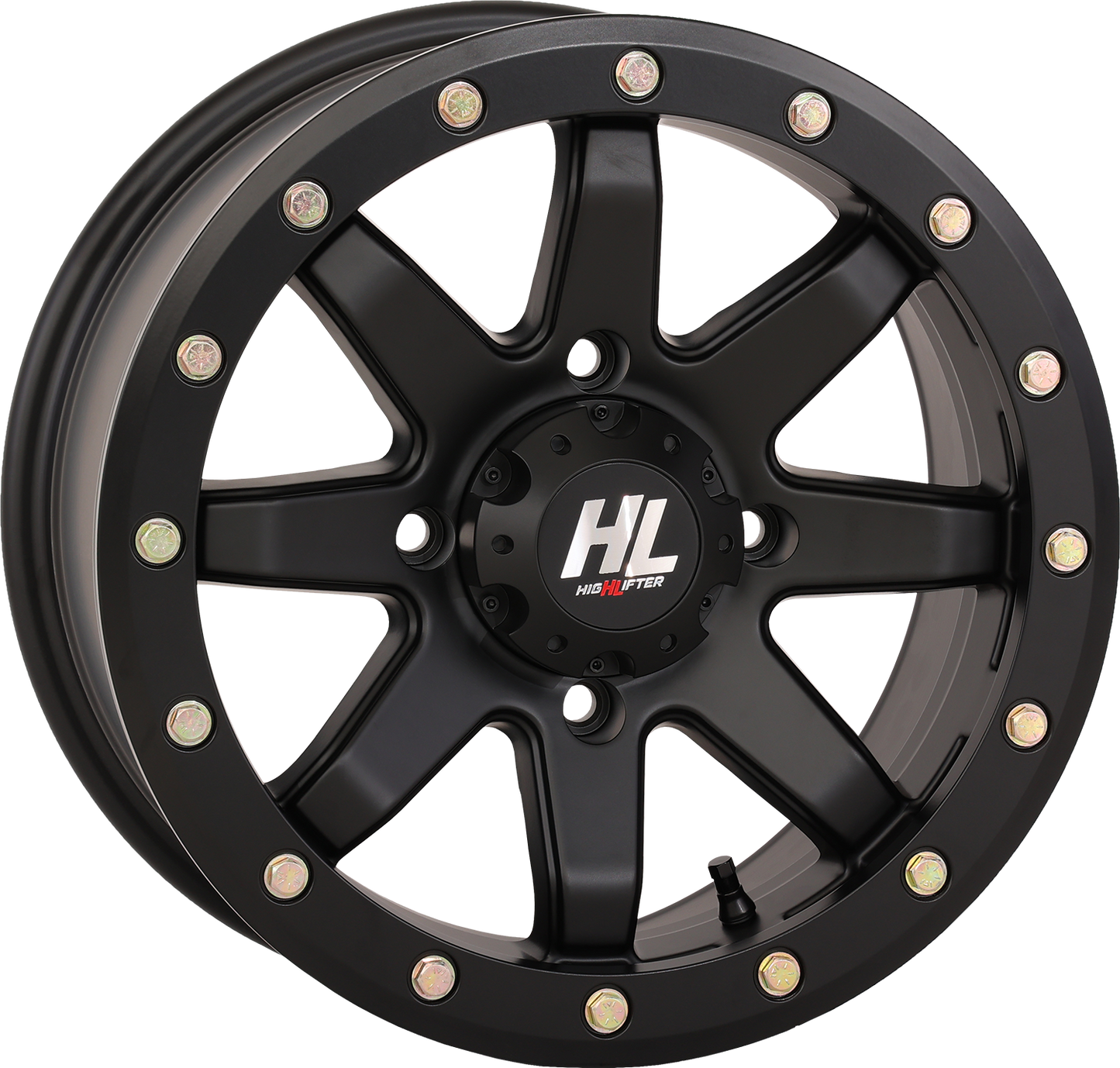 HIGH LIFTER Wheel - HL9 Beadlock - Front/Rear - Matte Black - 15x7 - 4/137 - 6+1 (+50 mm) 15HL09-1438