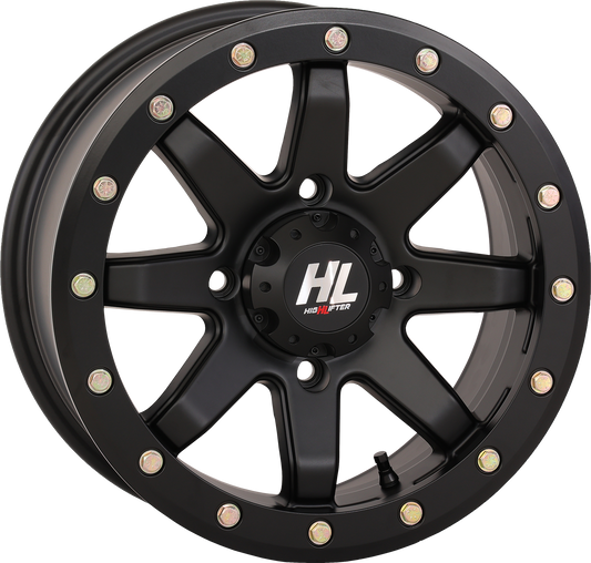 HIGH LIFTER Wheel - HL9 Beadlock - Front/Rear - Matte Black - 15x7 - 4/137 - 4+3 15HL09-1436