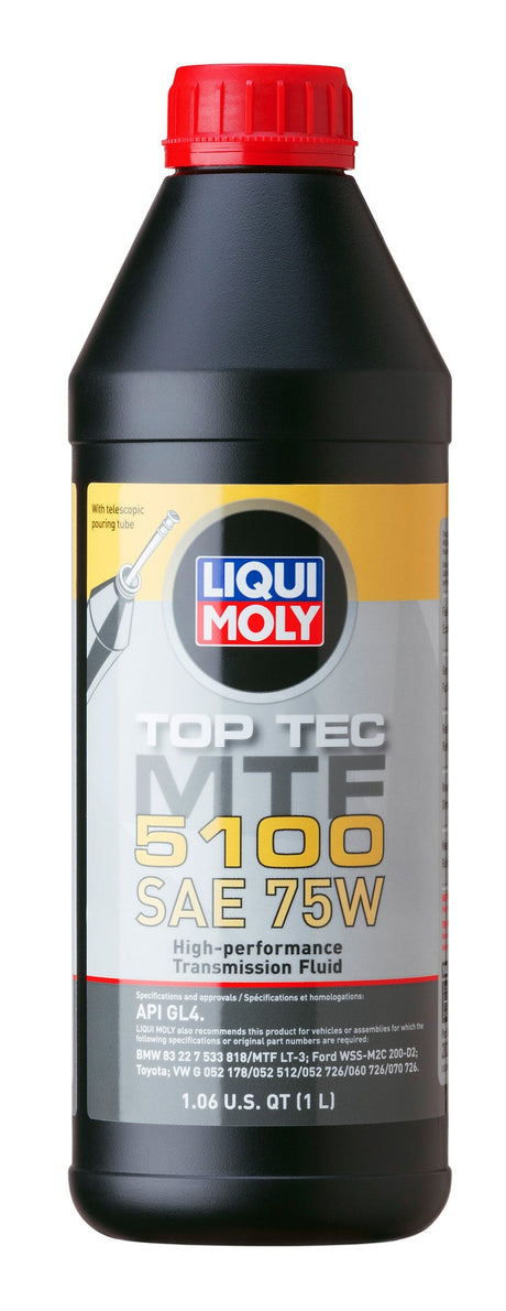 LIQUI MOLY 1L Top Tec MTF 5100 Gear Oil SAE 75W 20352
