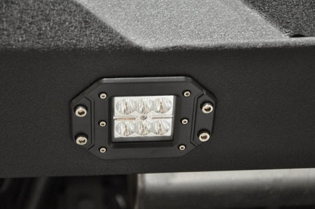 DV8 Offroad 07-18 Jeep Wrangler JK Full Length Rear Bumper w/ Lights RBSTTB-10